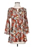 Spense 100% Polyester Paisley Orange Casual Dress Size S - photo 1