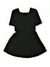 Habitual Solid Black Dress Size 7 - photo 1