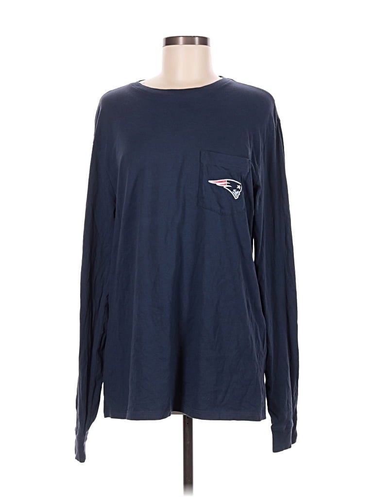 Pre-owned Vineyard Vines Long Sleeve T-shirt In Blue