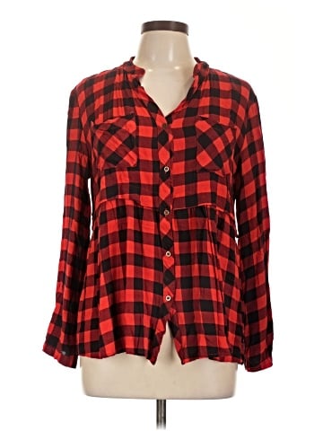 Suzanne Betro Long Sleeve Button-Down Shirt (view 1)