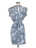 The Limited 100% Polyester Graphic Blue Casual Dress Size XS - photo 2