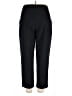 Assorted Brands 100% Polyester Solid Black Dress Pants Size 12 - photo 2