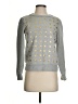 Kate Spade Saturday 100% Cotton Polka Dots Gray Pullover Sweater Size S - photo 1
