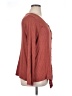 True Craft Burgundy Long Sleeve Blouse Size XL - photo 4