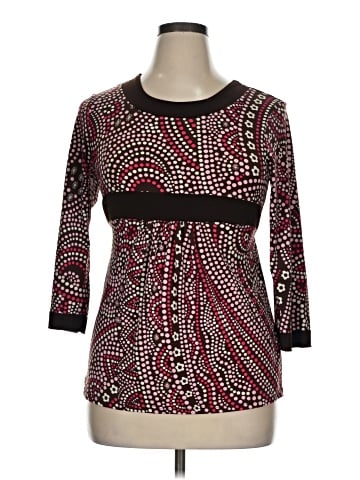 Lots of Love 3/4 Sleeve Blouse (view 1)