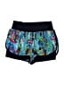 Assorted Brands 100% Polyamide Print Blue Athletic Shorts Size S - photo 1