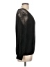 Shein 100% Acrylic Black Pullover Sweater Size L - photo 4