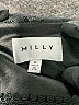 Milly Floral Jacquard Solid Black Cocktail Dress Size 0 - photo 7