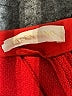 Valentino Solid Red Wool pleated midi skirt Size 6 - photo 12