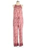 Faherty 100% Cotton Paisley Red Jumpsuit Size S - photo 1