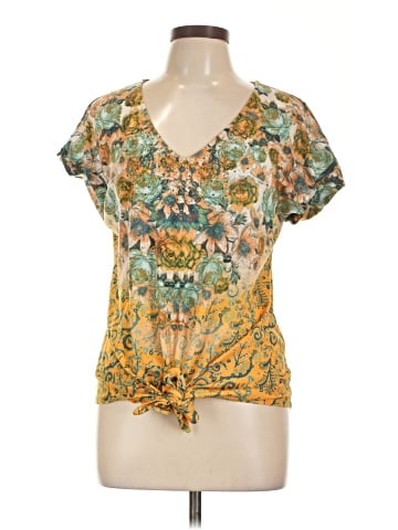 One World Short Sleeve Blouse (view 1)