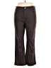 Chico's 100% Polyurethane Brown Casual Pants Size XL (3) - photo 1