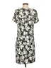 Apt. 9 Graphic Silver Casual Dress Size S - photo 2