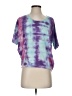 Anvil Tie-dye Purple Short Sleeve T-Shirt Size S - photo 1