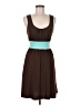 American Rag Color Block Brown Cocktail Dress Size M - photo 1