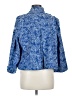 Derek Lam 10 Crosby Paisley Floral Blue Jacket Size M - photo 2