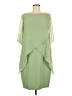 TS Couture 100% Polyester Solid Green Casual Dress Size M - photo 1