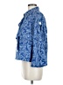 Derek Lam 10 Crosby Paisley Floral Blue Jacket Size M - photo 5