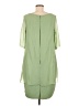 TS Couture 100% Polyester Solid Green Casual Dress Size M - photo 2