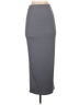 Unbranded Solid Gray Formal Skirt Size S - photo 1