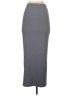 Unbranded Solid Gray Formal Skirt Size S - photo 2