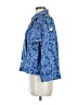 Derek Lam 10 Crosby Paisley Floral Blue Jacket Size M - photo 5