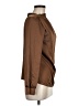 Boohoo 100% Polyester Brown Long Sleeve Blouse Size 6 - photo 4