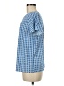 Worthington Houndstooth Blue Short Sleeve T-Shirt Size M (petite) - photo 5