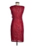En Focus Studio Burgundy Cocktail Dress Size 6 - photo 2