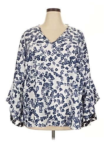 RACHEL Rachel Roy 3/4 Sleeve Blouse (view 1)