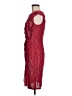 En Focus Studio Burgundy Cocktail Dress Size 6 - photo 5
