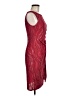 En Focus Studio Burgundy Cocktail Dress Size 6 - photo 4