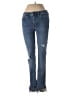 We the Free Hearts Blue Jeans Size 26 waist - photo 1