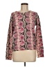 Pure Amici 100% Cashmere Paisley Pink Cashmere Pullover Sweater Size M - photo 1