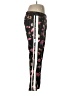 Pam & Gela Floral Black Casual Pants Size M - photo 4