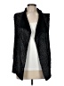 NYDJ 100% Polyester Black Faux Fur Vest Size M - photo 1