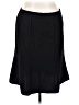 Unbranded 100% Polyester Solid Black Formal Skirt Size 14 (petite) - photo 1