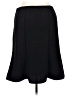 Unbranded 100% Polyester Solid Black Formal Skirt Size 14 (petite) - photo 2
