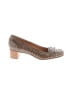 Casadei Brown Tan Flats Size 9 1/2 - photo 1