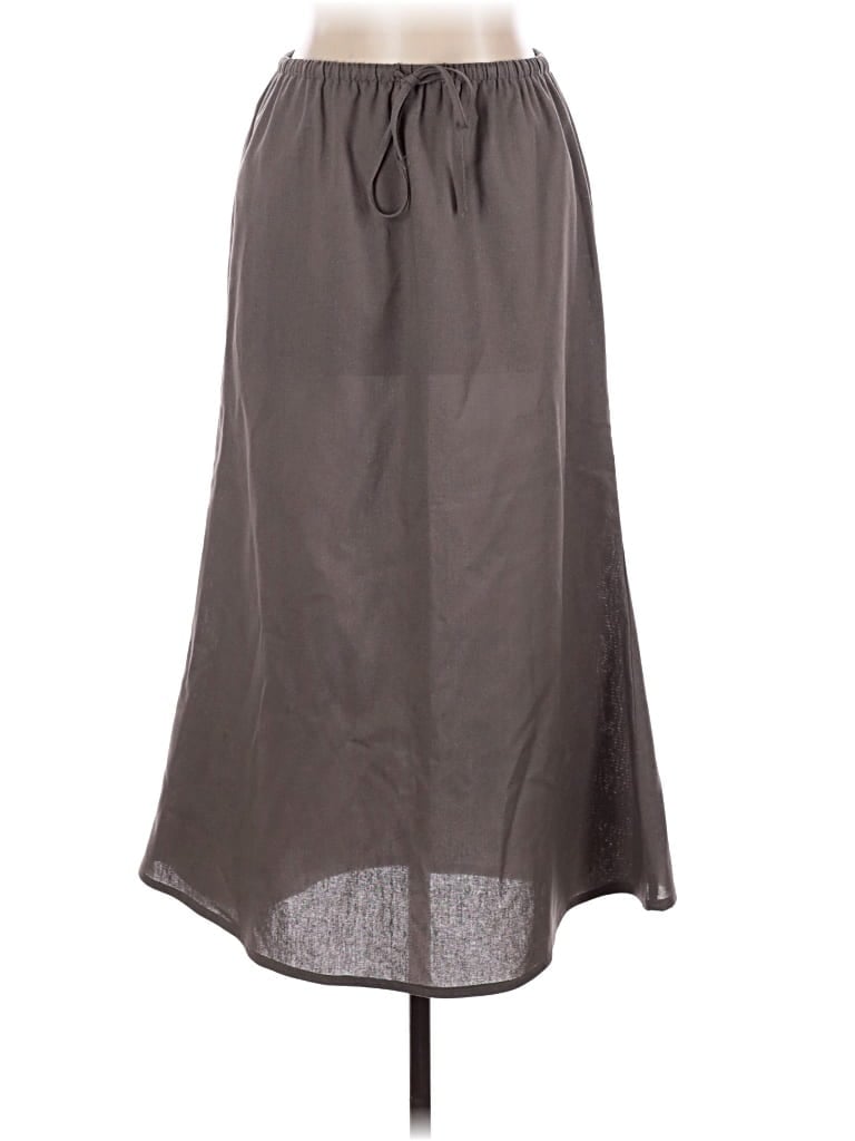 Pre-owned Shein Casual Skirt In Gray