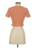 Lulus Orange Short Sleeve Top Size XS - photo 2