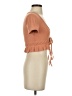 Lulus Orange Short Sleeve Top Size XS - photo 4