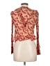 The Kooples 100% Viscose Red Long Sleeve Blouse Size Med (2) - photo 2