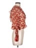 The Kooples 100% Viscose Red Long Sleeve Blouse Size Med (2) - photo 4