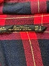 Zara Plaid Red Long Sleeve Button-Down Shirt Size S - photo 7