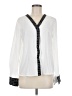 Shein White Long Sleeve Blouse Size 6 - photo 1