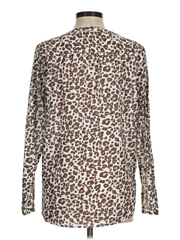 Ann Taylor LOFT Outlet Long Sleeve Top (view 2)