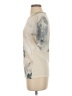 Benjamin Jay Tie-dye Ivory Short Sleeve Top Size XS - photo 5