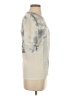 Benjamin Jay Tie-dye Ivory Short Sleeve Top Size XS - photo 4