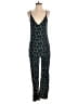 Silk & Salt Paisley Green Jumpsuit Size S - photo 1